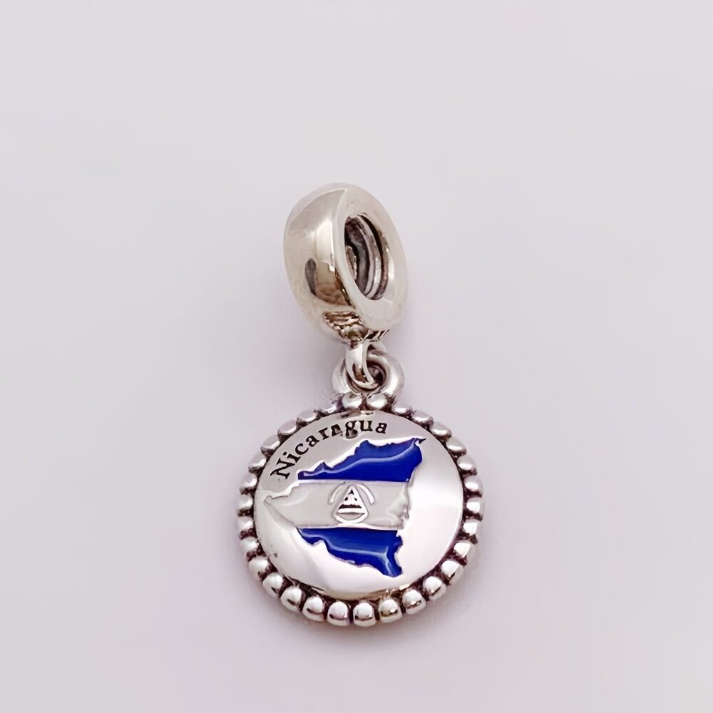 Pandora Nicaragua Map Exclusive Charm Pendant